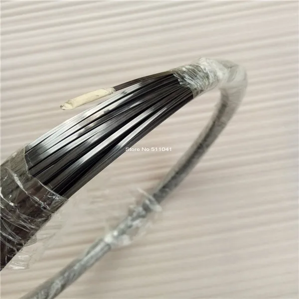 Niti-tira de Nitinol superelástica, 0,06 "x 0,03", 500 MT, 0,12 "x 0,04", 500 MT, precio al por mayor