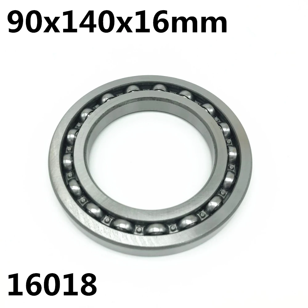 1PCS 16018-Open 90x140x16 mm deep groove ball bearing 16018