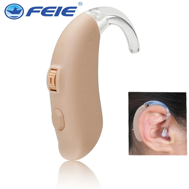 High-End Digital BTE Non-Rechargeable Ear Mounted Hearing Aid, Adjustable Volume Hearing Aid Earphones For The Elderly And Young