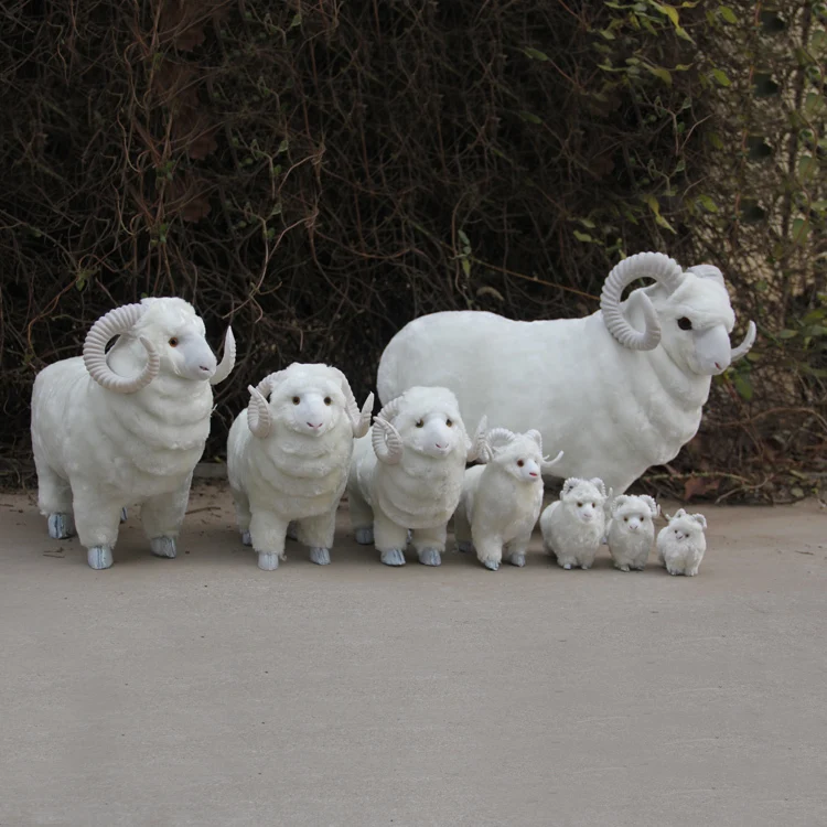 Zilin Manufacturer/mini lovely sheep toy, sheep decor, gifts for friends/children , 8 sizes for option