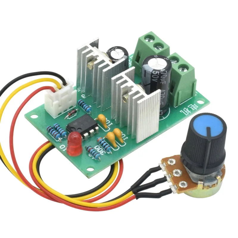 PWM speed controller DC motor 0~100% adjustable drive module Input 3A DC12-36V 100W