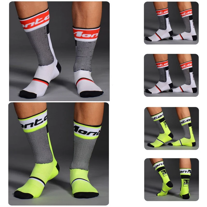 

Coolmax Cycling New Socks 2Pairs/Lot Unisex Calcetines Ciclismo Men Bike Socks Wear-resistant Breathable Hicken Sock