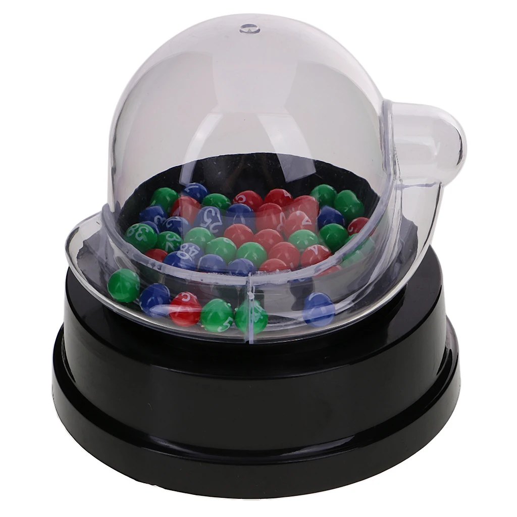 Quality Mini Electric Lucky Number Picking Machine for Lottery Bingo Pub Club Games Promotion Restaurants Cafes Game Supplies