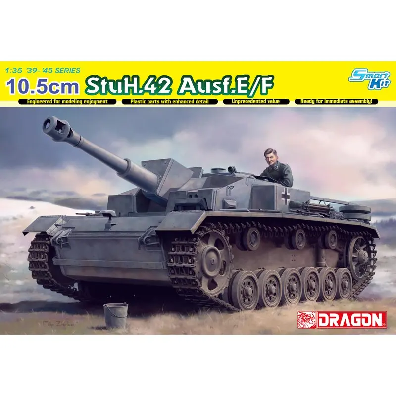 

DRAGON 6834 10.5cm StuH.42 Ausf.E/F - Scale Model Kit