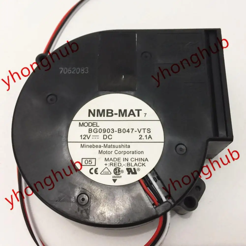 

NMB-MAT BG0903-B047-VTS DC 12V 2.1A 97x97x33mm 3-Wre Server Cooling Fan