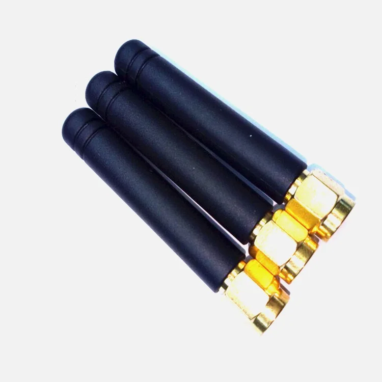 20pcs/lot 868M/900M/915MHz GSM antenna 2dbi OMNI SMA male connector 5cm long RC aerial