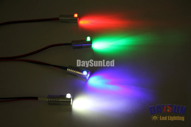 Free Shipping DC12V 2W Led Light Source 9 Colors Mini Illuminator LED Emitter Side Glow Fiber Optic Lamp Car Use Home Use