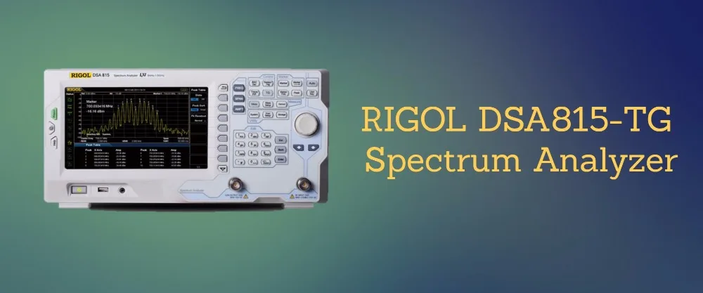 Rigol DSA815-TG: Der perfekte Spektrumanalysator für präzise Hochfrequenzmessungen bis 1,5 GHz?