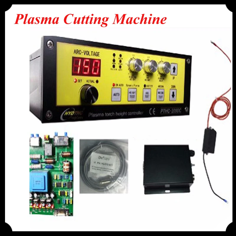 100w novo regulador de altura da tocha suporte sozinho altura plasma rastreamento automático da máquina de corte plasma PTHC-200DC
