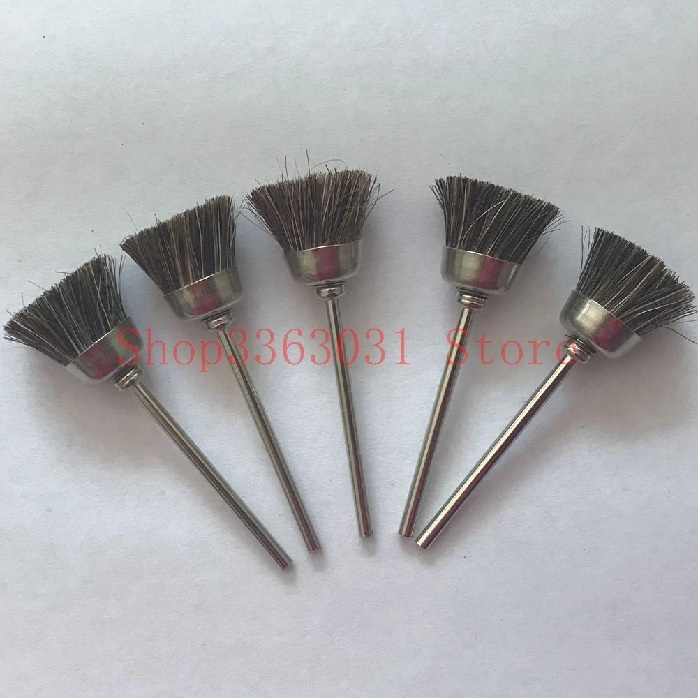 

100PCS/Lot Brown Brushes dremel tools accessories for mini drill