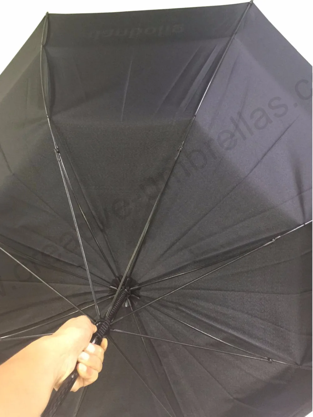 Customized mass cargo Oem Ex-factory 130cm diameter promotion golf umbrella anti-rust fiberglass advertising outdoor parasol