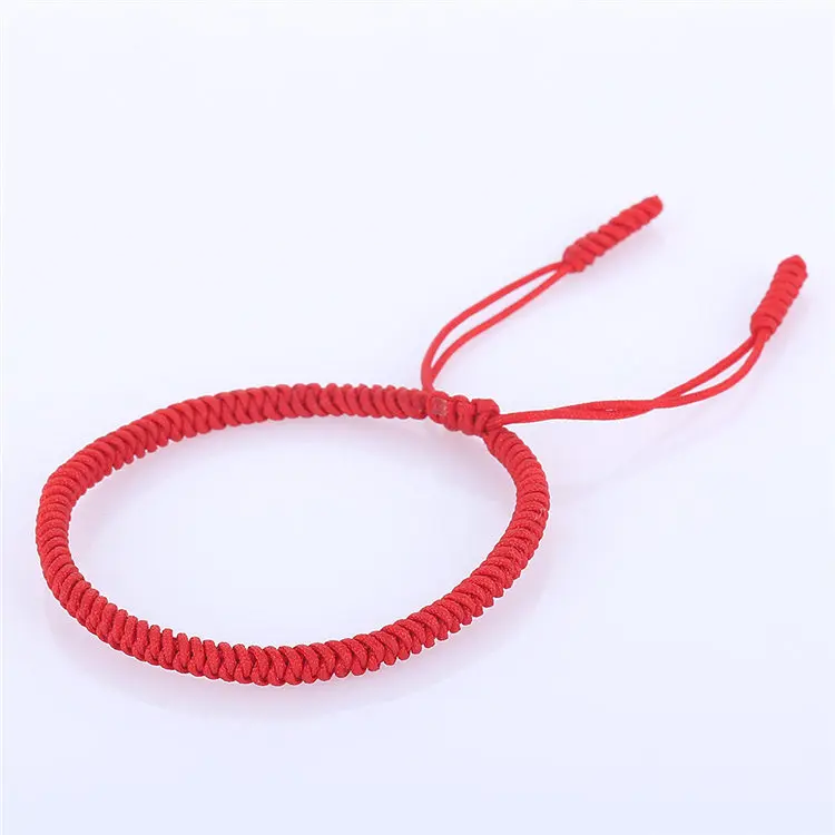 Handmade Knots Rope Bracelet Tibetan Buddhist Lucky Charm Tibetan Bracelets & Bangles For Women Men Gift