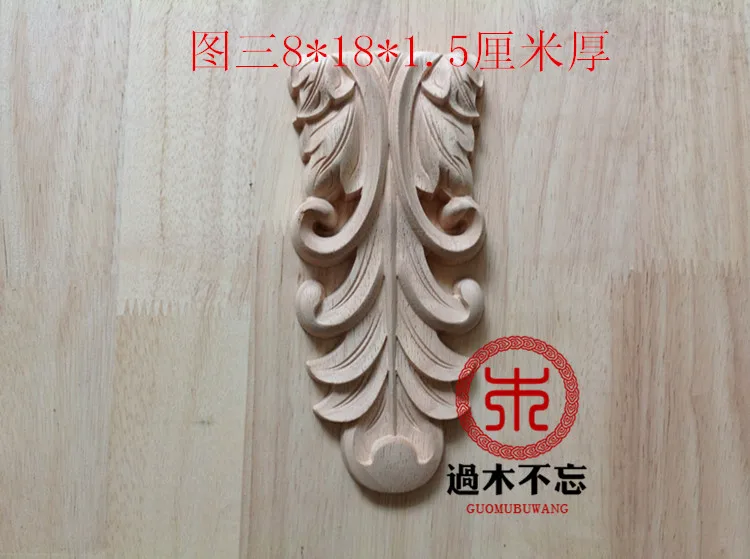 Don't forget Dongyang wood wooden box Rome floral decoration of European style bed column stigma window decals