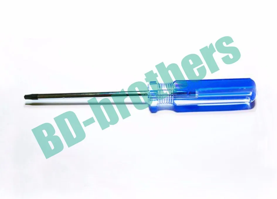 T15 T20 T25 T27 With Hole Torx Screwdriver Key PVC Colorized Bar Handle Screwdrivers Repair Tool Wholesale 48pcs/lot