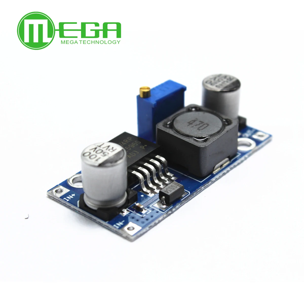 20 sztuk/partia konwerter mocy Step Down moduł LM2596 LM2596S DC-DC 1.5V-35V regulowany step down moduł zasilania uwalnia statek