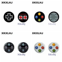 XKXLHJ 1 pair New Fashion Men Cufflink Shirts High Quality Video Game Cufflinks Playstation Cuff Links Round Glass Cufflinks