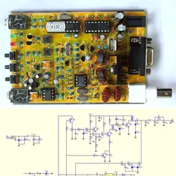 51 Super RM Rock Mite QRP CW Transceiver HAM Radio Shortwave Telegraph DIY Kit power supply