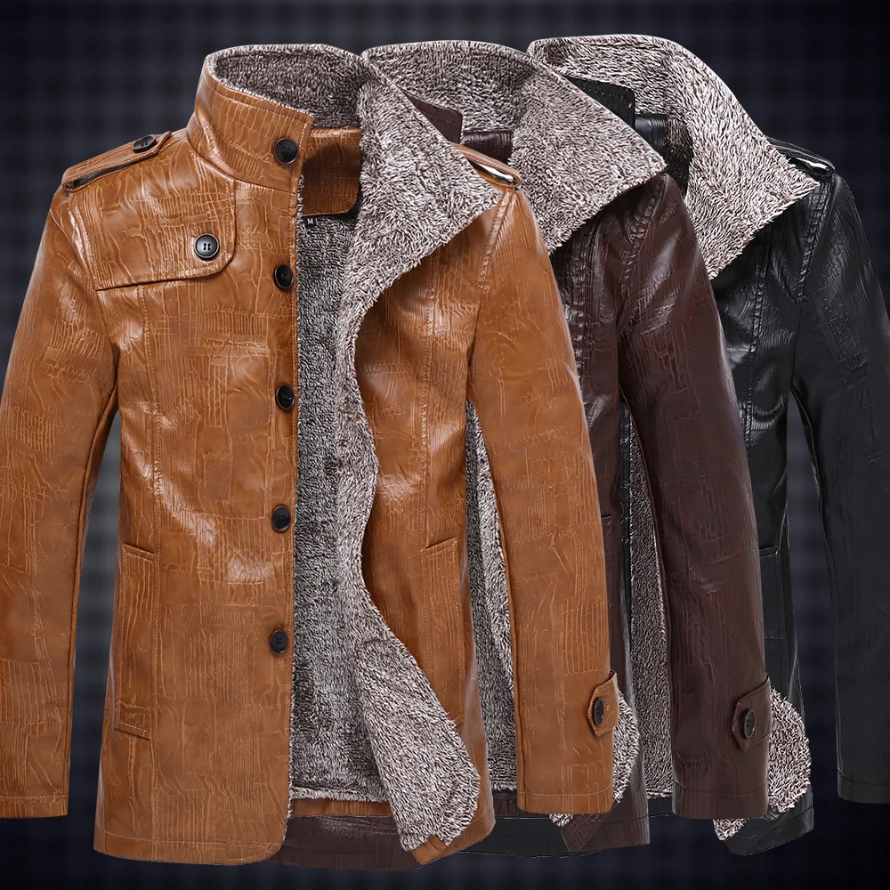 Hot ! High quality new Autumn winter fashion men's coat, men's jackets, men's leather jacket