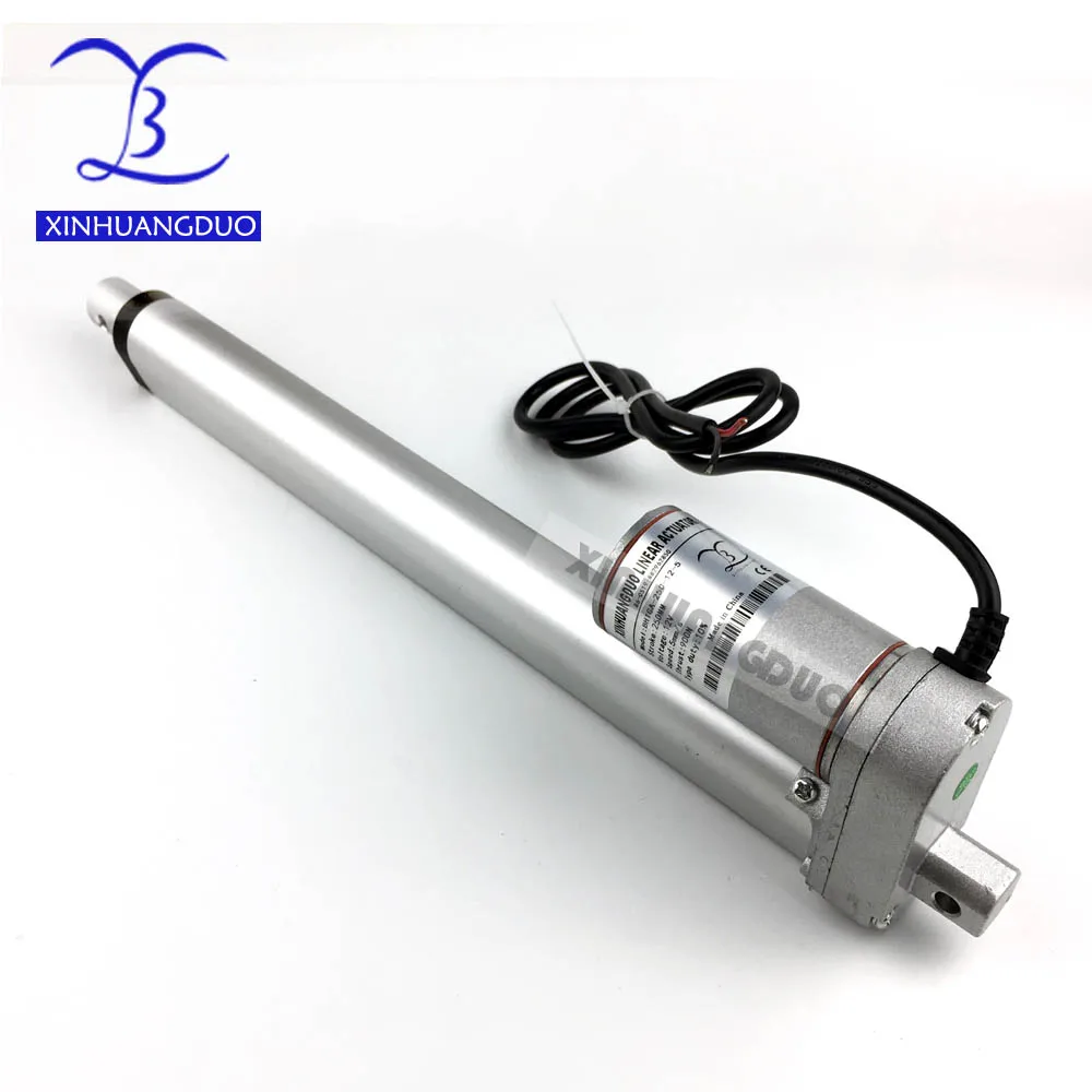 12V 24V 250mm/10inch stroke 900N /198LBS micro linear actuator electric linear actuator TV lift high speed linear actuator