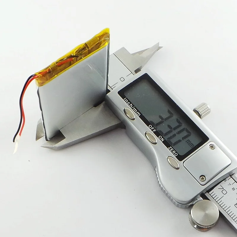 بوق هوائي للتحكم عن بعد 403450 فولت 3.7 ، بطارية ليثيوم بوليمر قابلة لإعادة الشحن ، عالمي ، 343450