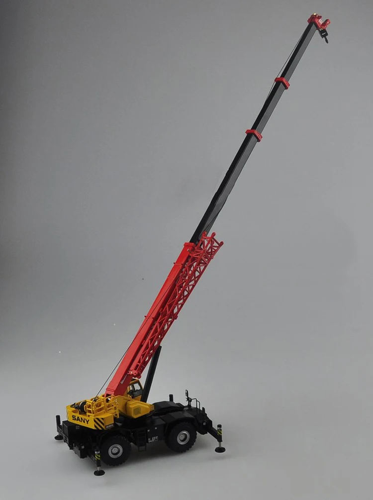 Exquisite Alloy Model Gift 1:50 Scale SANY SRC550 Off-road Suspension Crane Engineering Machinery DieCast Toy Model Collection
