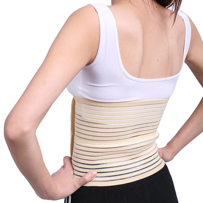 HKJD Lumbar Back Support Brace Breathable Mesh Back Waist Support Belt