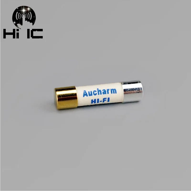 1PCS HIFI 4N Sterling silver Fuse CD Audio Amplifier Tube Amp Fuse 5*20mm 0.5A -15A Electronic Component AudioTube