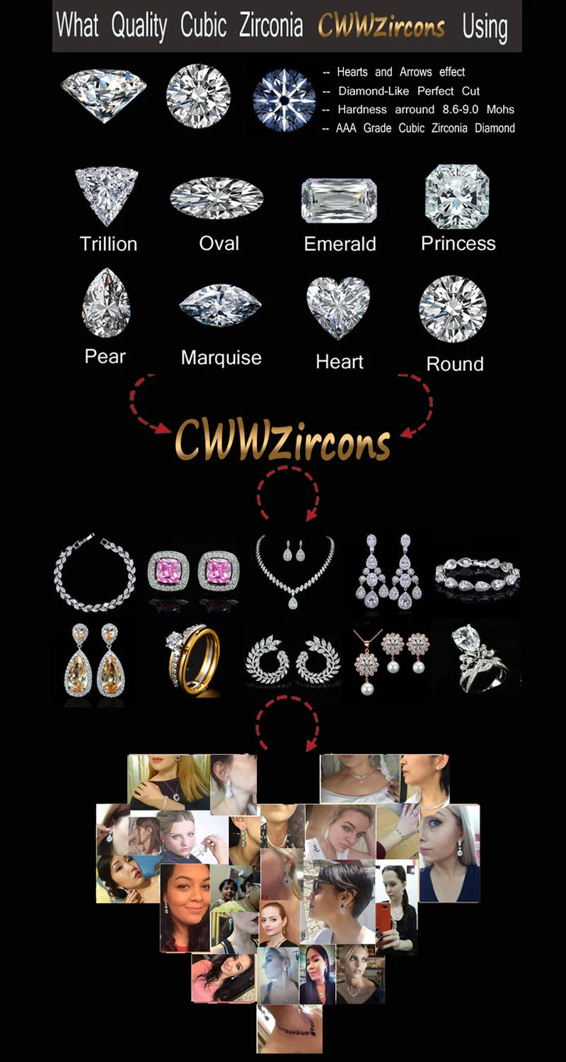 CWWZircons Einzigartiger Baguette-Regenbogen-Zirkon Runder Offener Armreif für Damen Trendiger Brasilianischer Vergoldeter Schmuck Großhandel SZ0052 – Detail 9