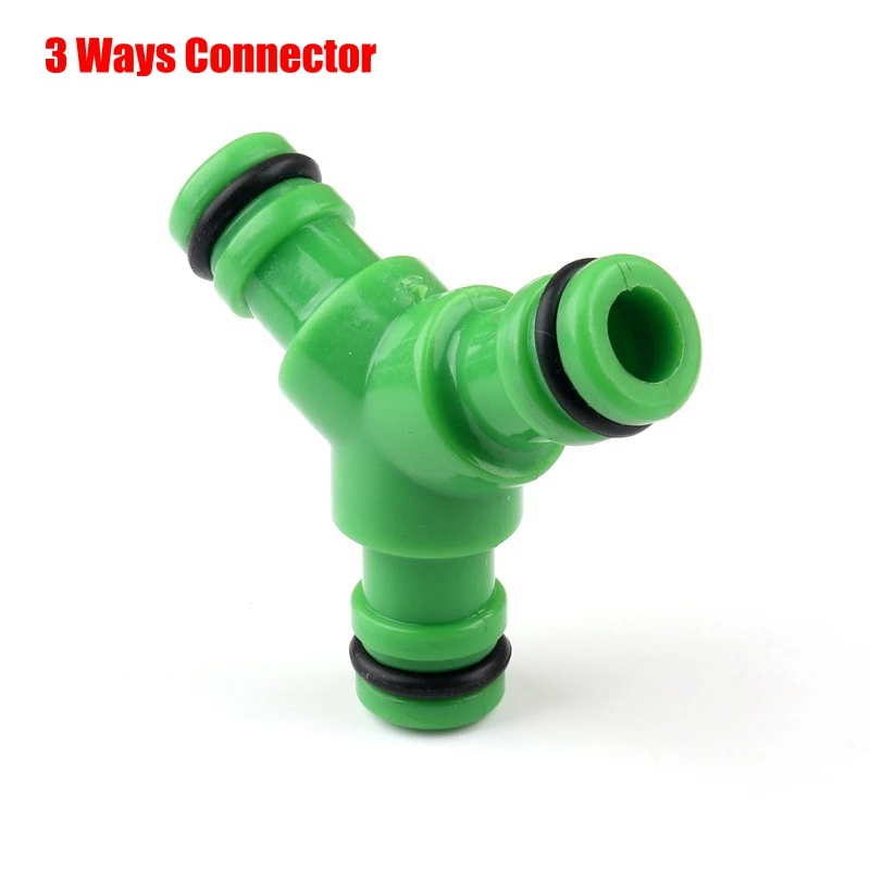 4/7mm 8/12mm Garden Hose Fast Connectors Gardening Micro Irrigation System Quick Connector Soft Pipe Valve Water Splitters