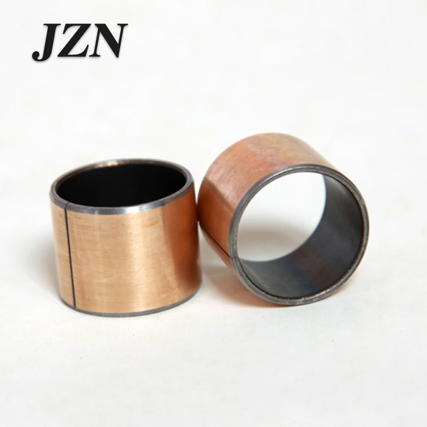 10Pcs SF1composite oilless bushing copper sleeve self-lubricating bearing inner diameter18 19 20 22 Copper sets