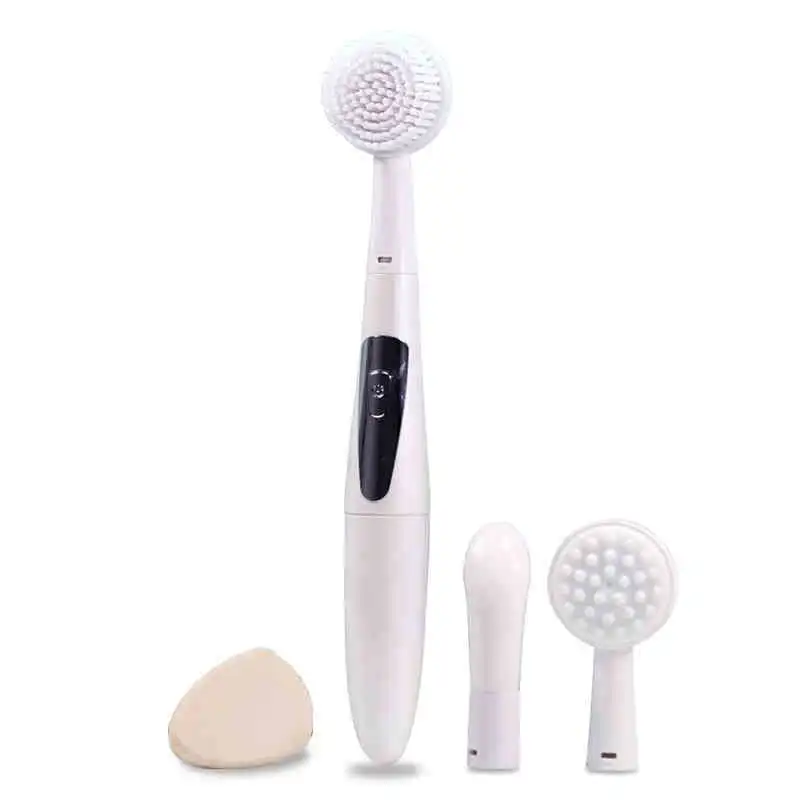 Electric Face Cleansing Instrument Female Skin Beauty Massager Pore Cleaner Sonic Washing Machine Brush Care Massage Kit Sale