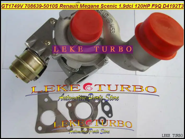 ww GT1749V 708639-5010S 708639 7701474960 Turbo For Renault Espace Laguna Megane For Nissan Primera Vo-lvo V40 D4192T3 F9Q 1.9L