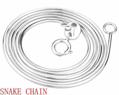 Wholesale 18 inches Different Style of 925 Sterling Silver Chain