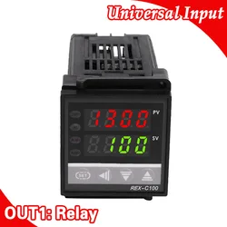 Digital PID TEMPERATURE CONTROLLER Thermostat Universal Input Relay Output