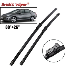 Erick's Wiper LHD Front Wiper Blades For Peugeot 408 MK1 2010 - 2014 Windshield Windscreen Clean Window Car Rain Brushes 30