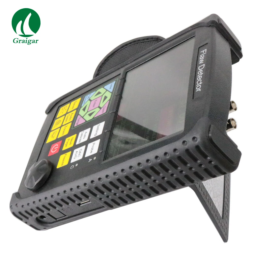 Portable Ultrasonic Flaw Detector GR650 NDT Instrument Crack, Inclusion Detector with Carrying Case