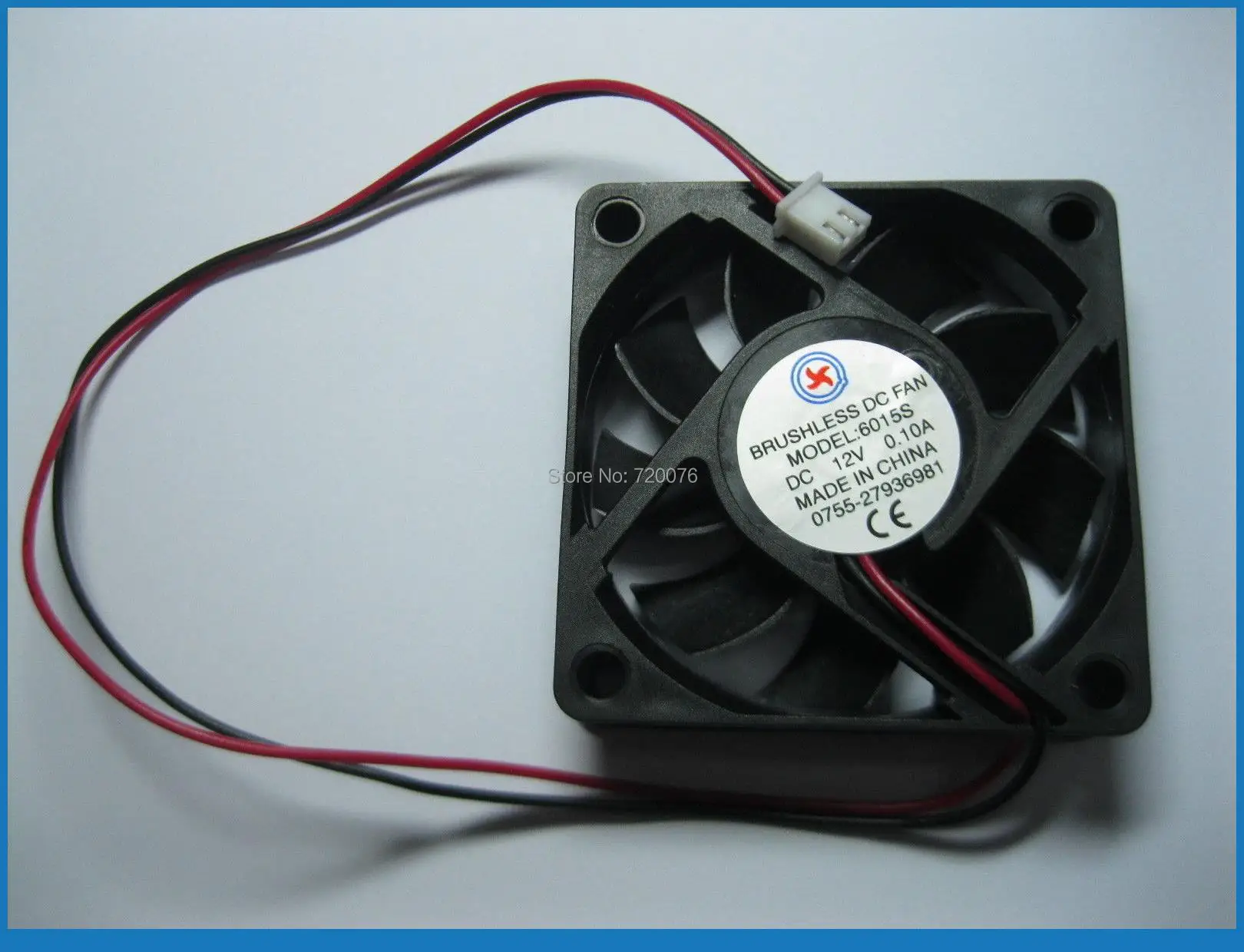 

1 x Brushless DC Cooling 7 Blade Fan 6015S 12V 60x15mm