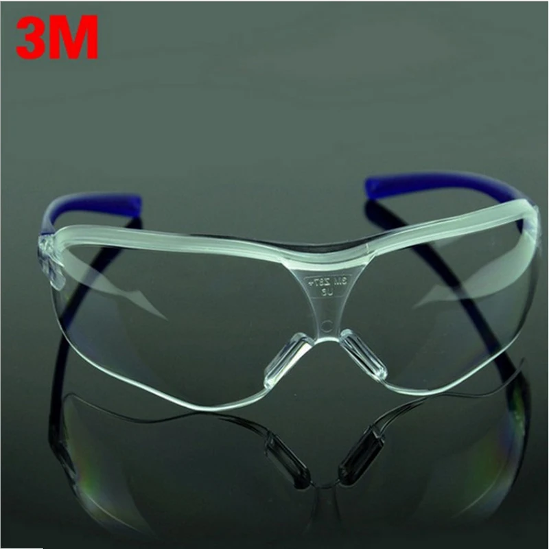 3M 10434 Safety Glasses Goggles Anti-wind Anti sand Anti Fog Anti Dust Resistant Transparent Glasses protective eyewear