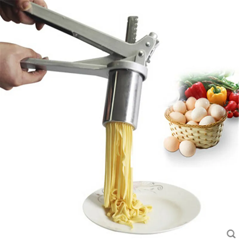 

Stainless Steel Noodle Maker With 7 Models Manual Noodles Press Pasta Machine Kitchen Tools Vegetable Fruit Juicer