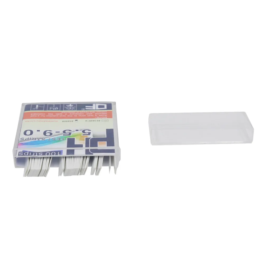 100 Strips Ph Test Paper High Precision PH paper Range 5.5-9.0 PH Test Strips Indicator Paper Tester 20% off