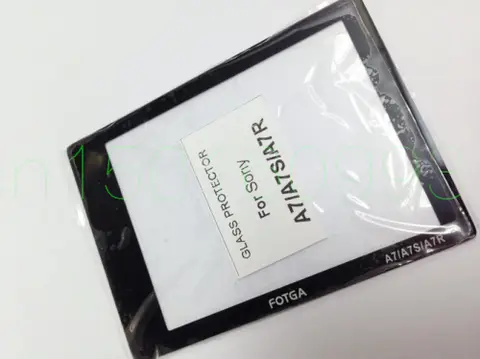 Professional LCD Optical Glass Screen Protectors Cover for Sony A7A7SA7R NEX-3-5 A300 A350 A500 A550 A700 A900 DSLR Camera
