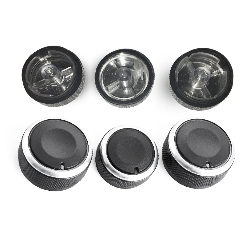3pcs/set For chevrolet sail switch conditioning heat control switch ac knob For Chevrolet Sail 2008 to 2014 Car Accessorie