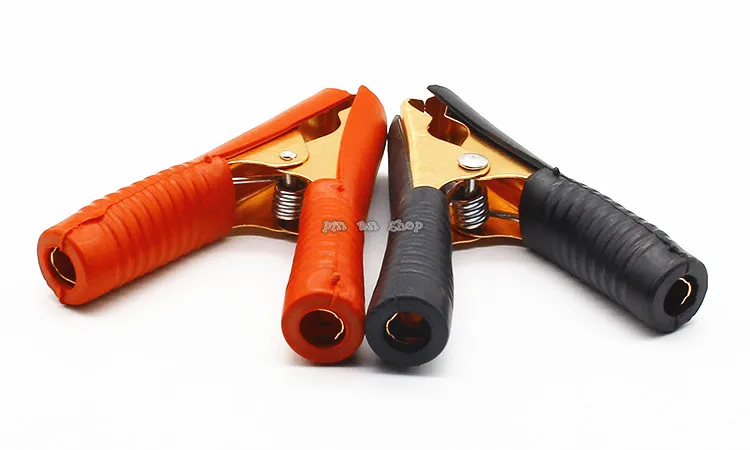 Hot Auto Alligator Clips Accuklemmen Crocodile Clip 100A Rood + Zwart