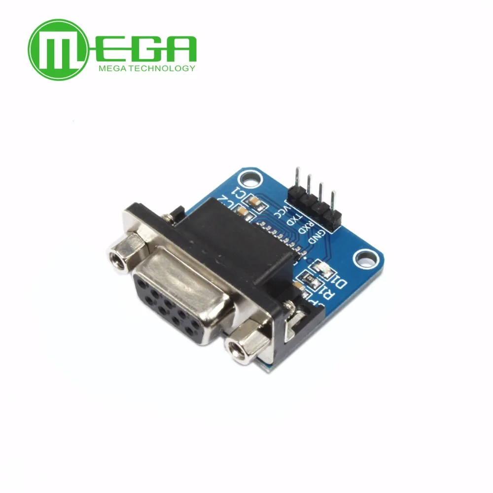 1/10/100 sztuk MAX3232 RS232 na TTL moduł konwertera portu szeregowego złącze DB9 MAX232