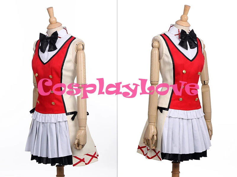 New Custom Made Japanese Anime Love Live! School Idol Project Season 2 Honoka Kosaka Cosplay Costume Halloween Costume