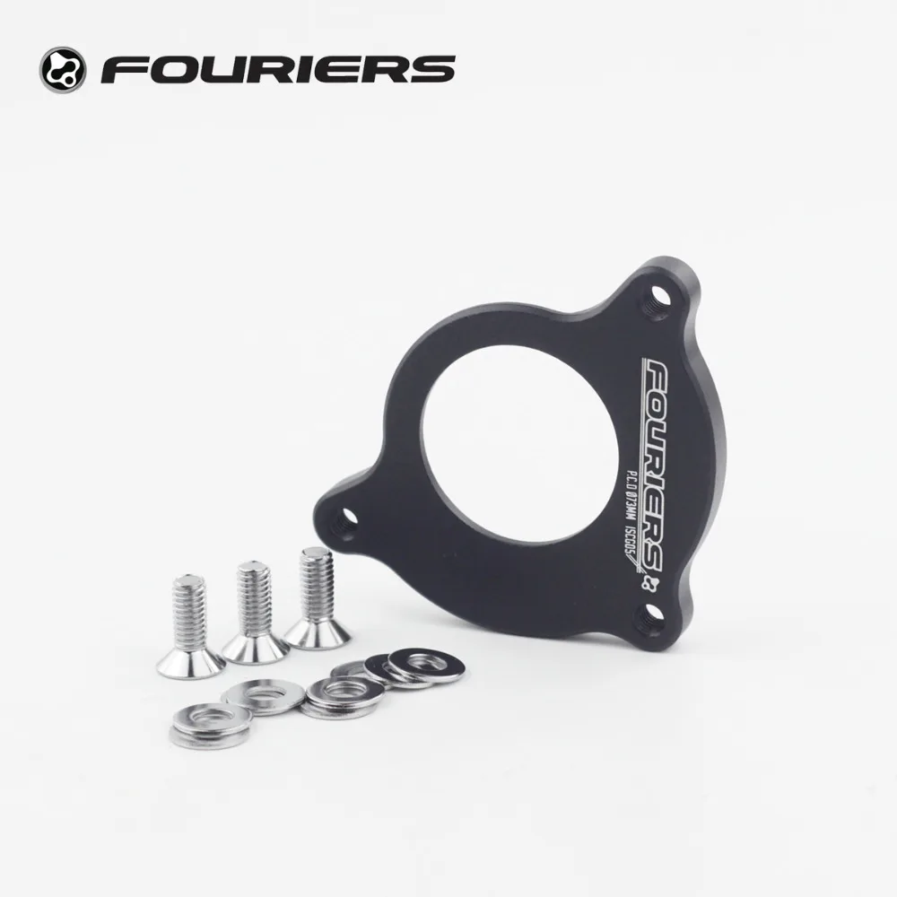 Fouriers-دليل سلسلة الدراجة ، محول BB ، قوس سفلي ، لوحة توجيه سلسلة ISCG 05 ، تحويل مناسب MRP بمسامير