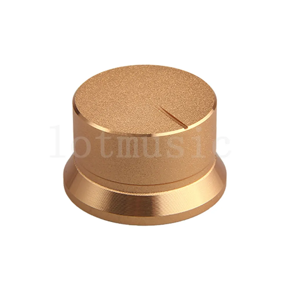 2pcs 30X18mm Gold FOR JRC RECEIVER AMPS Aluminum knobs