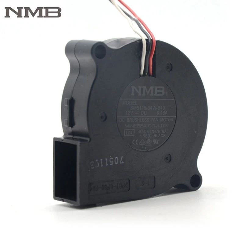 

Для NMB BM5115-04W-B49 5015 12V 0.16A dc вентилятор охлаждения сервера