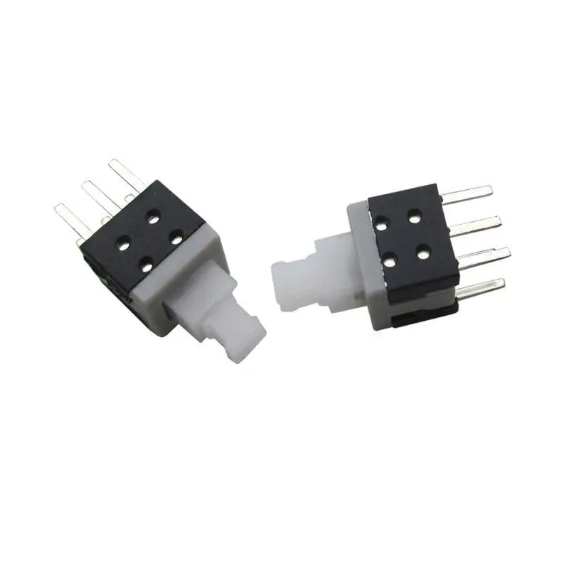 10PCS 6 Pin 5.8mmx5.8mm 5.8*5.8mm Mini Push Rectangle Button Self-locking Switch