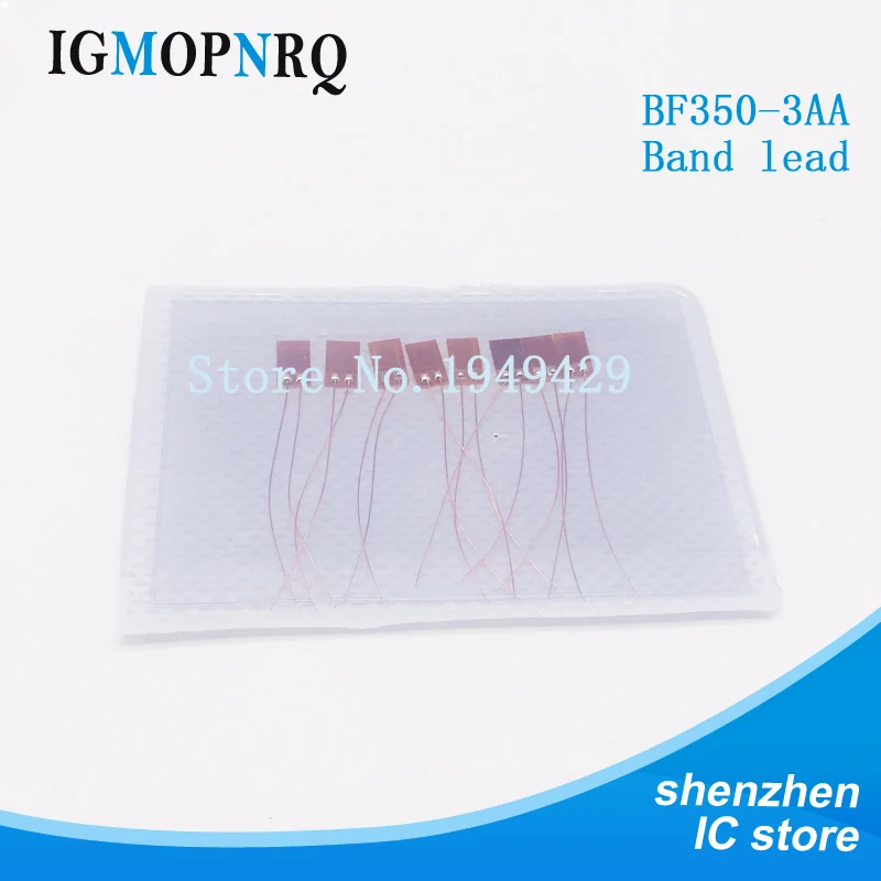 5PCS BF350-3AA BF350 Band lead Precision resistive strain gauge strain gauge for the pressure sensor load cell BF350 